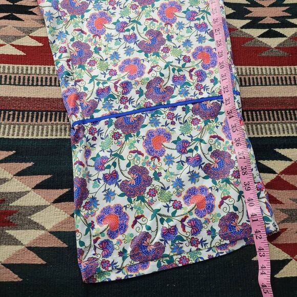 NWT Summersalt The Cloud 9 Silky Pajama Set Plus Sz 2XL White Floral Wide Leg - Picture 9 of 10